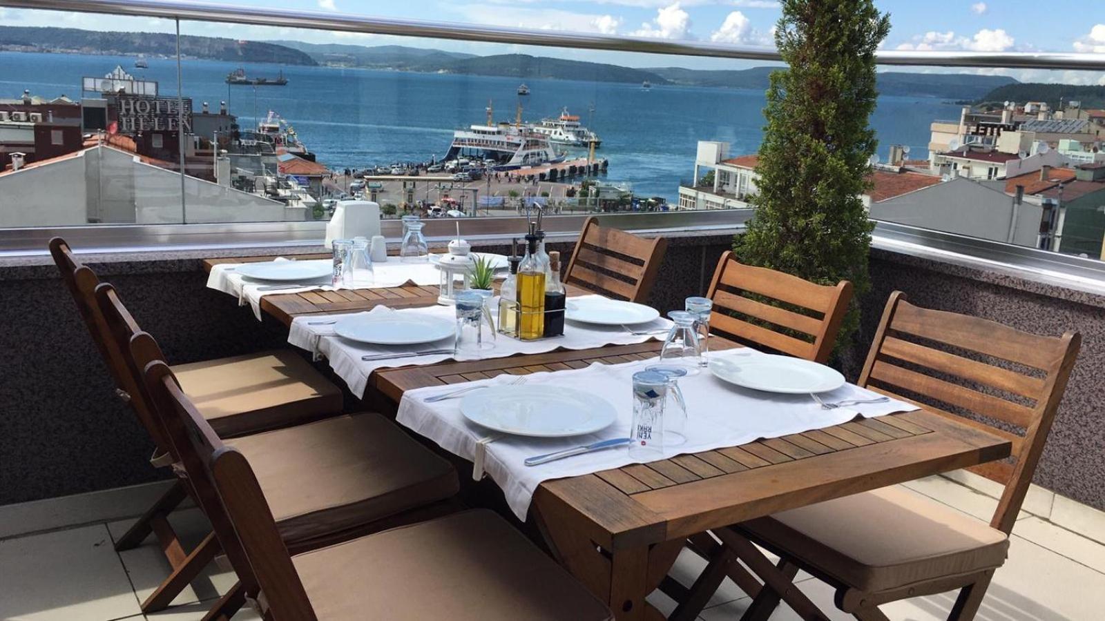 Çanak Hotel Canakkale Bagian luar foto